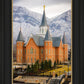 Provo City Center Temple - Snowy Mountains