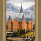 Provo City Center Temple - Snowy Mountains