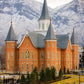 Provo City Center Temple - Snowy Mountains
