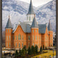 Provo City Center Temple - Snowy Mountains
