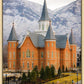 Provo City Center Temple - Snowy Mountains