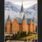 Provo City Center Temple - Snowy Mountains