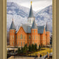 Provo City Center Temple - Snowy Mountains
