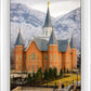 Provo City Center Temple - Snowy Mountains