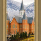 Provo City Center Temple - Snowy Mountains