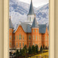 Provo City Center Temple - Snowy Mountains