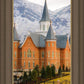 Provo City Center Temple - Snowy Mountains