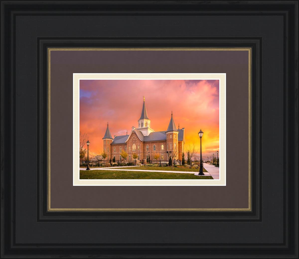 Provo City Center Temple - Fall Sunset