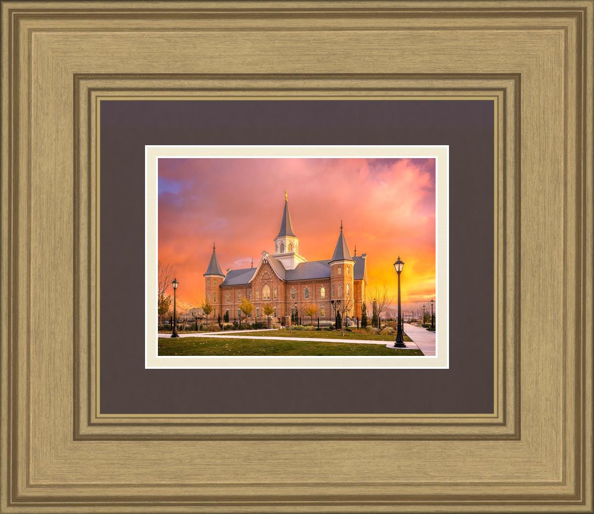 Provo City Center Temple - Fall Sunset
