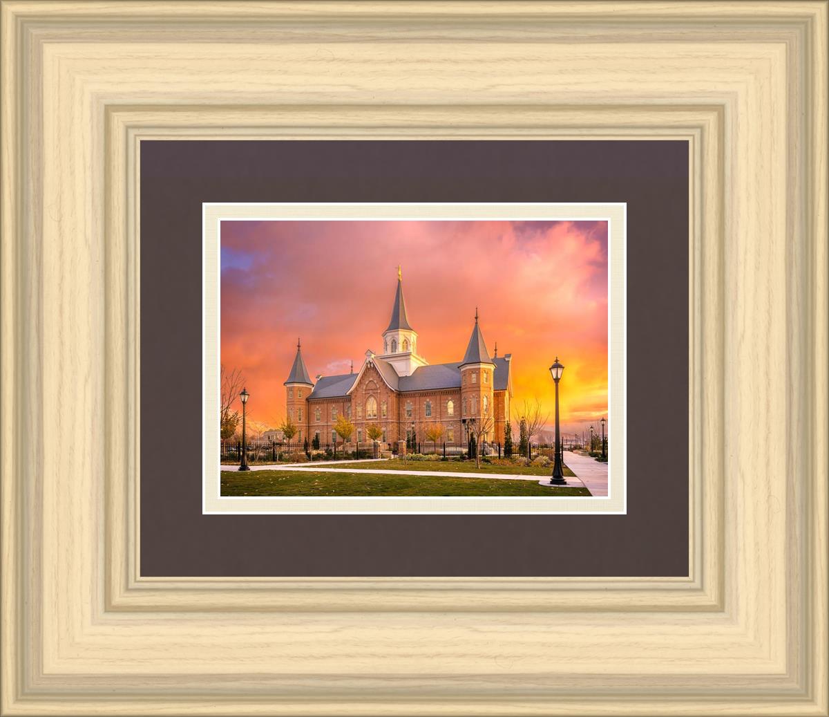 Provo City Center Temple - Fall Sunset