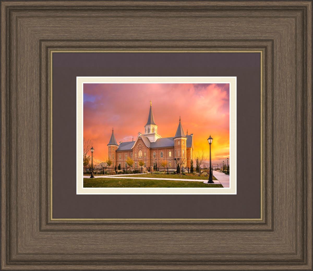 Provo City Center Temple - Fall Sunset