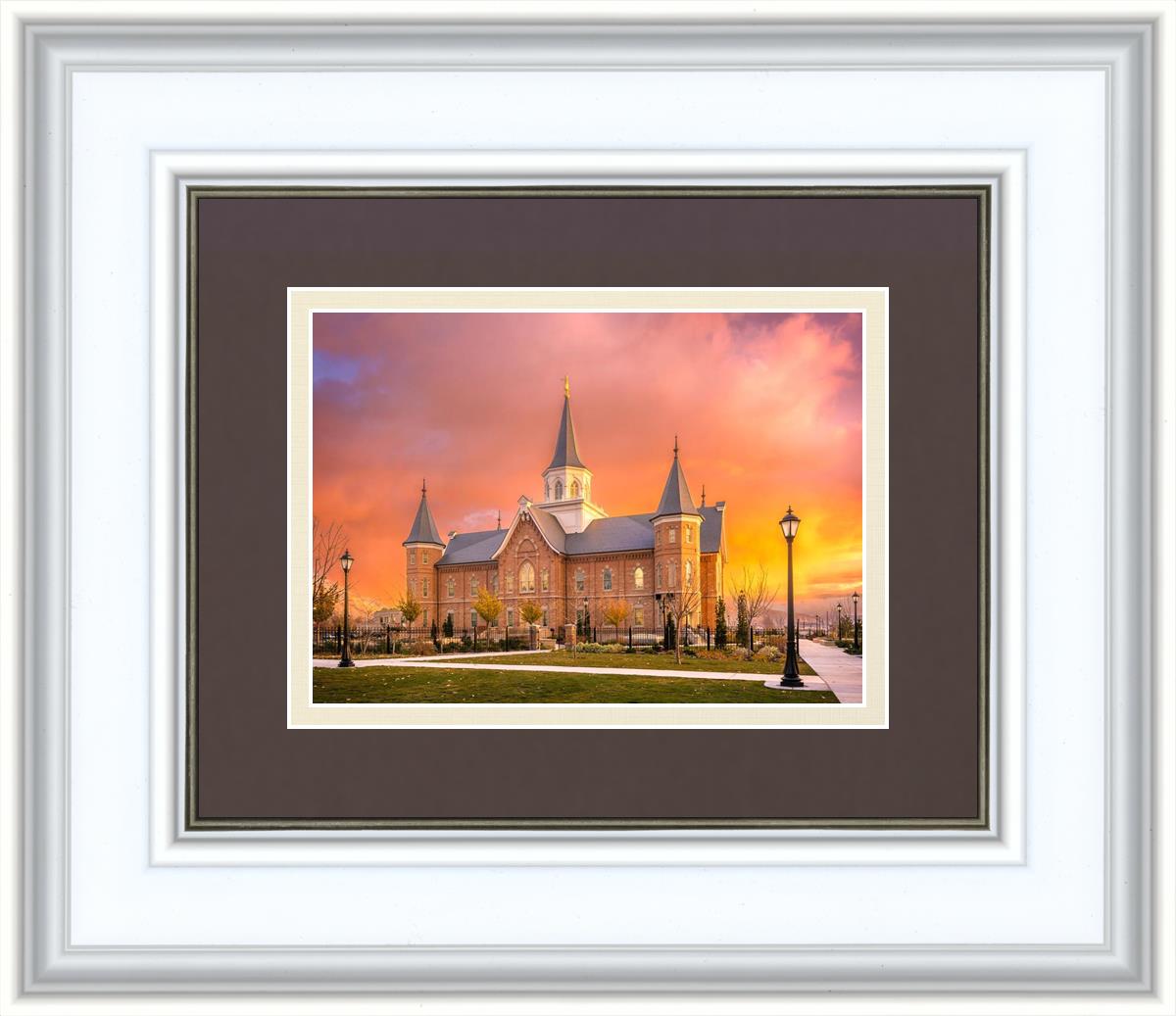 Provo City Center Temple - Fall Sunset