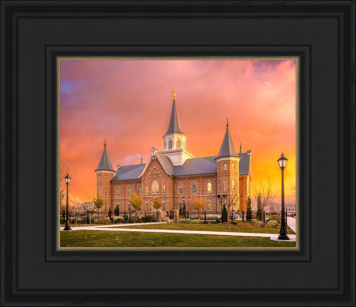 Provo City Center Temple - Fall Sunset