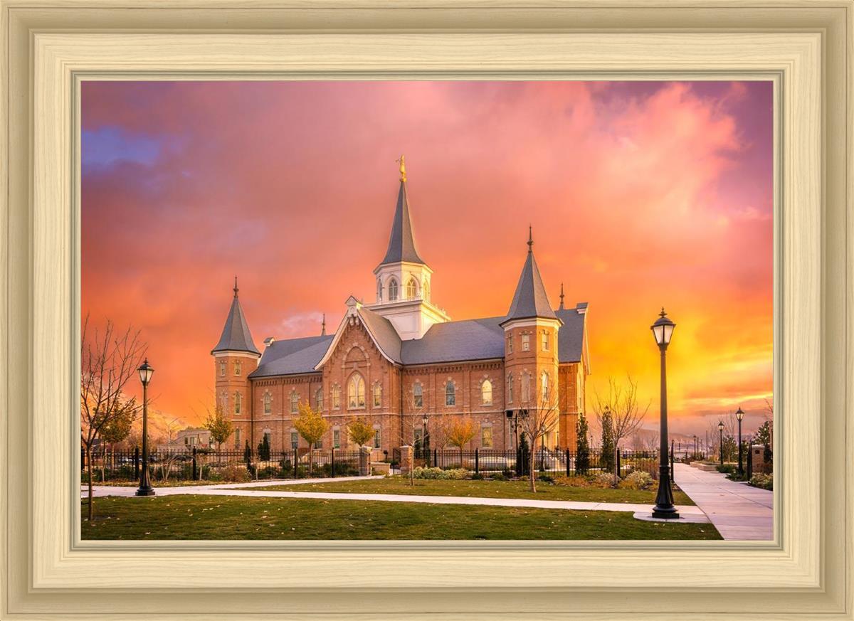 Provo City Center Temple - Fall Sunset