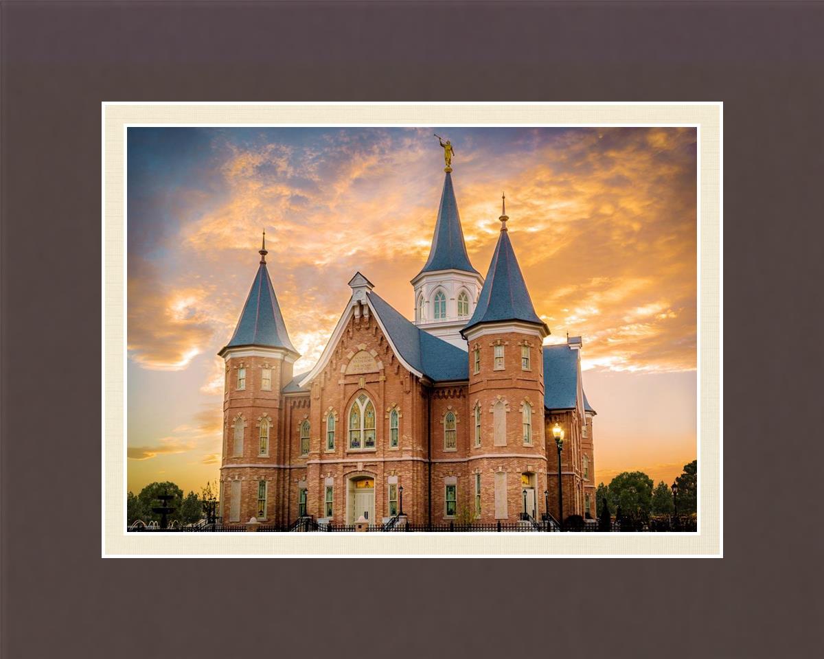 Provo City Center Temple - Golden Sunset