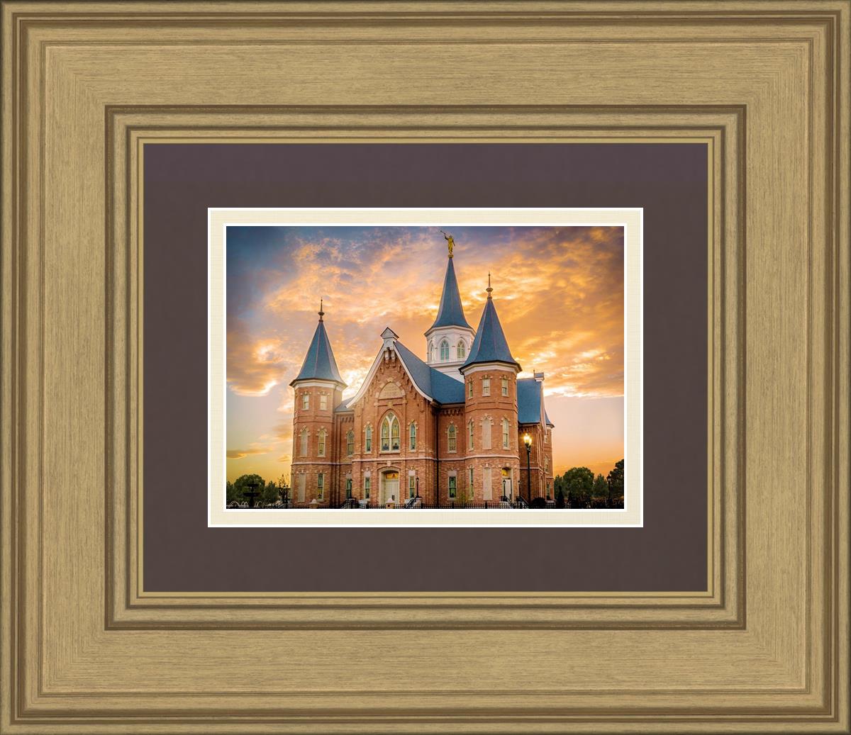 Provo City Center Temple - Golden Sunset