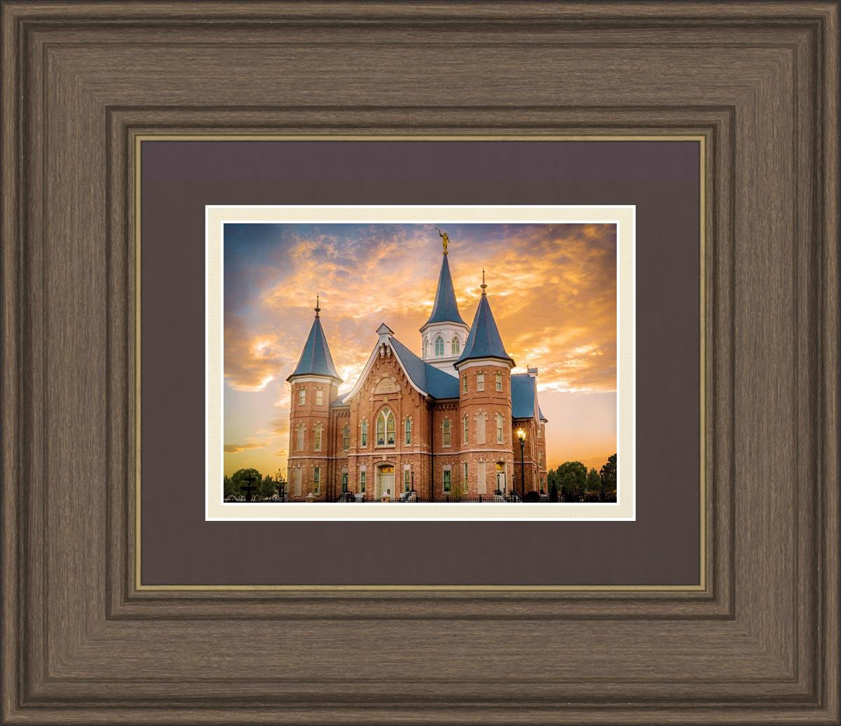 Provo City Center Temple - Golden Sunset