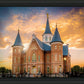 Provo City Center Temple - Golden Sunset