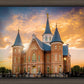 Provo City Center Temple - Golden Sunset