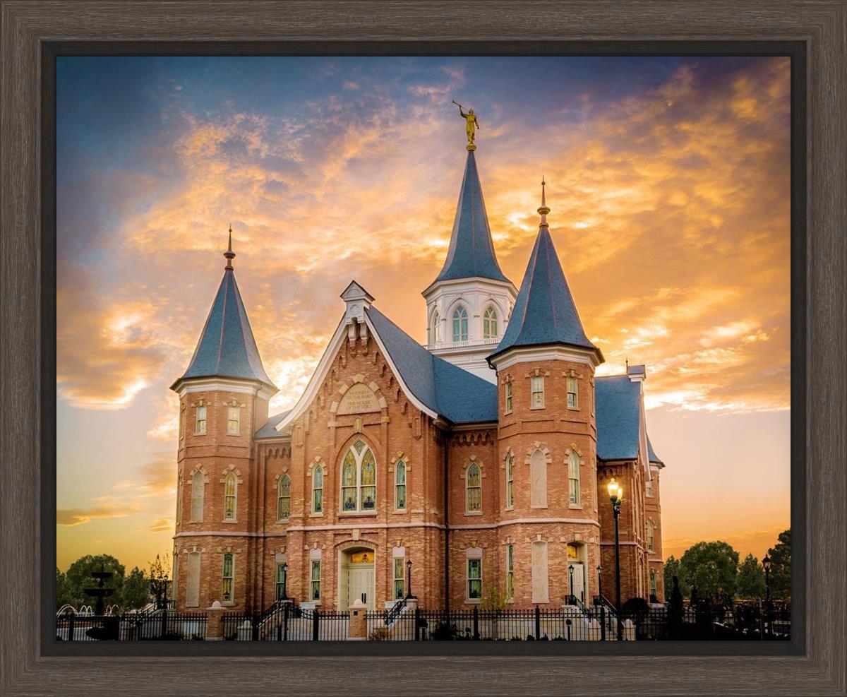 Provo City Center Temple - Golden Sunset