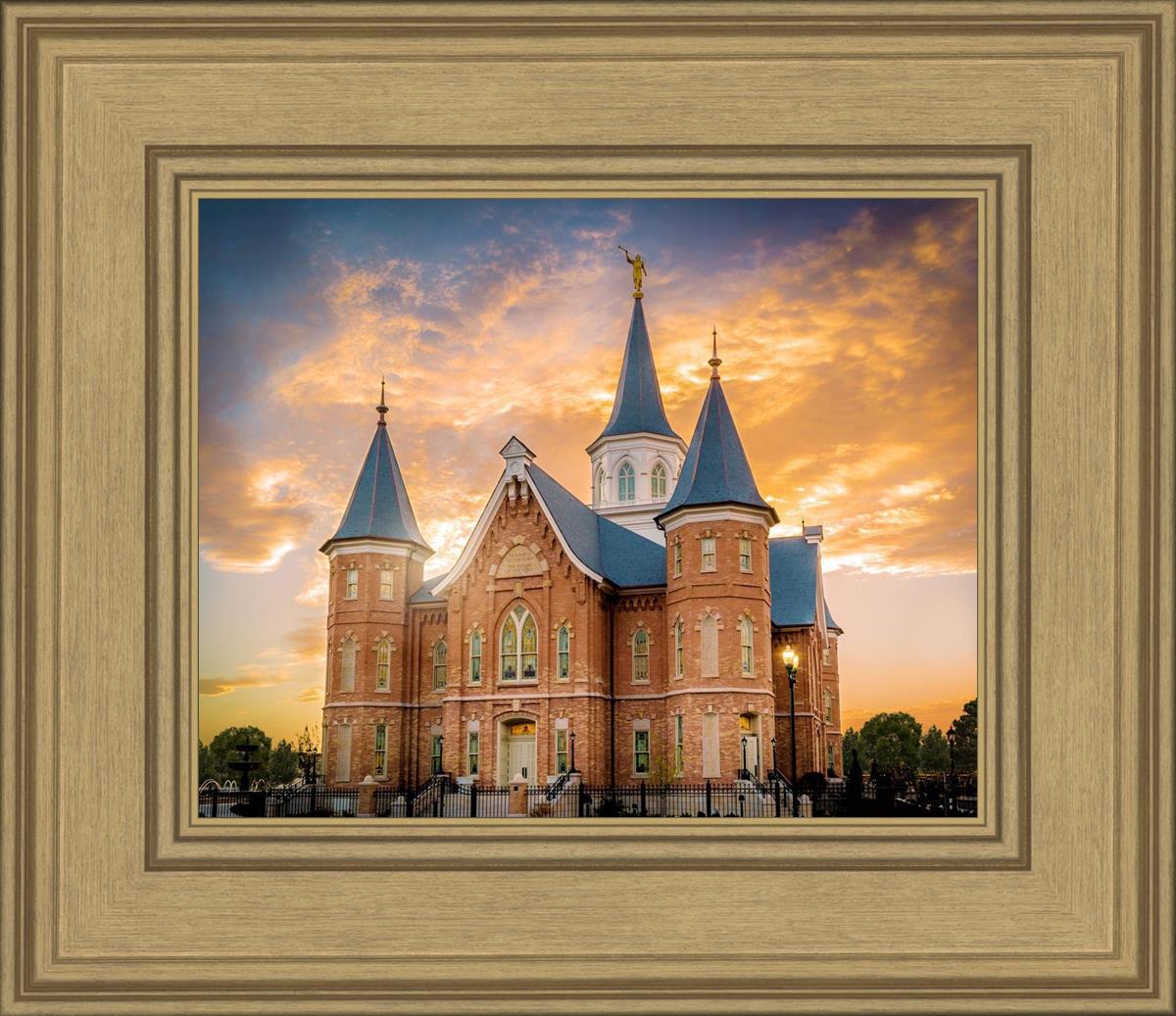Provo City Center Temple - Golden Sunset