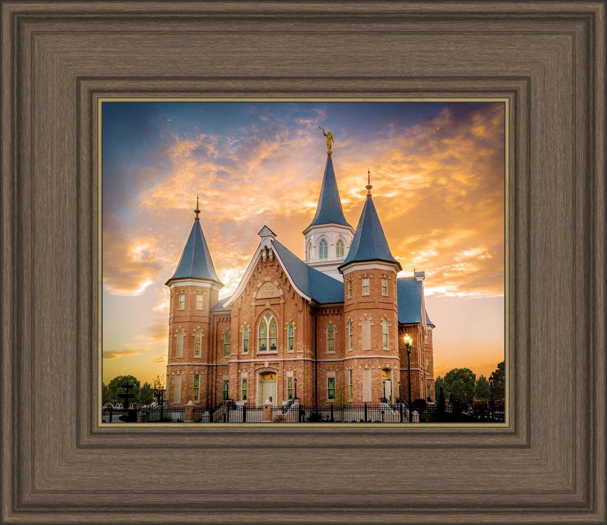 Provo City Center Temple - Golden Sunset
