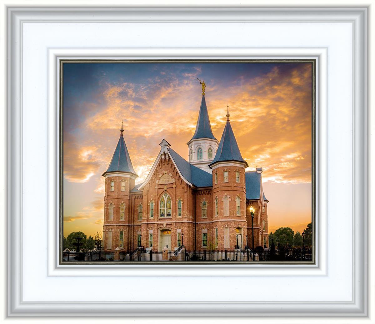 Provo City Center Temple - Golden Sunset