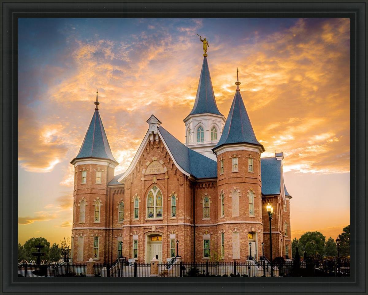 Provo City Center Temple - Golden Sunset