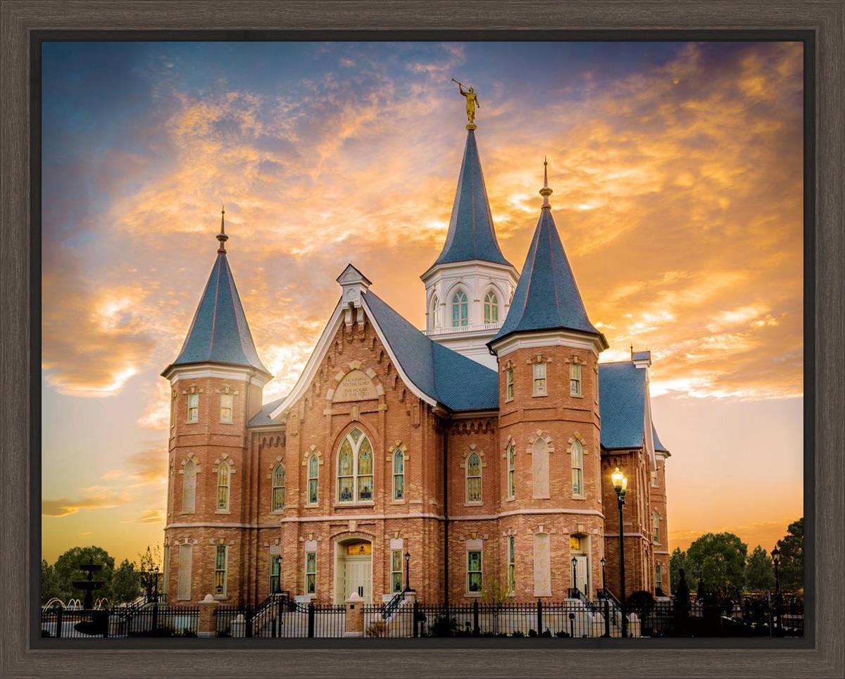 Provo City Center Temple - Golden Sunset