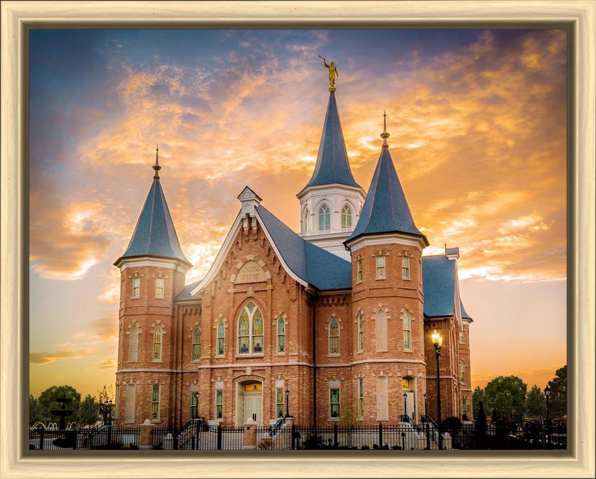 Provo City Center Temple - Golden Sunset