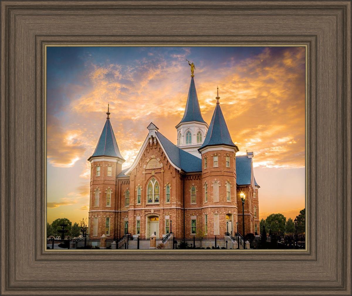 Provo City Center Temple - Golden Sunset