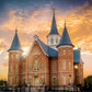 Provo City Center Temple - Golden Sunset