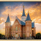 Provo City Center Temple - Golden Sunset