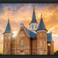 Provo City Center Temple - Golden Sunset