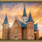 Provo City Center Temple - Golden Sunset