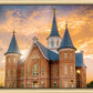 Provo City Center Temple - Golden Sunset