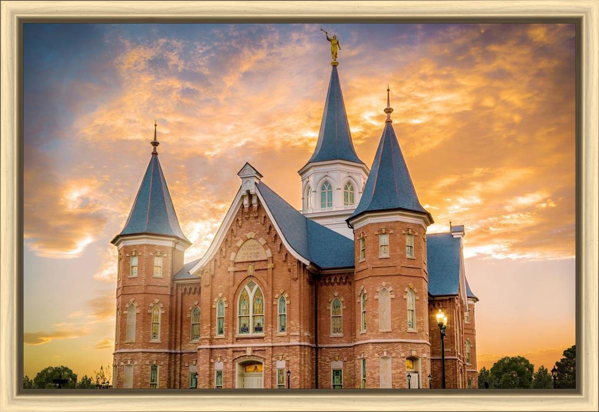 Provo City Center Temple - Golden Sunset