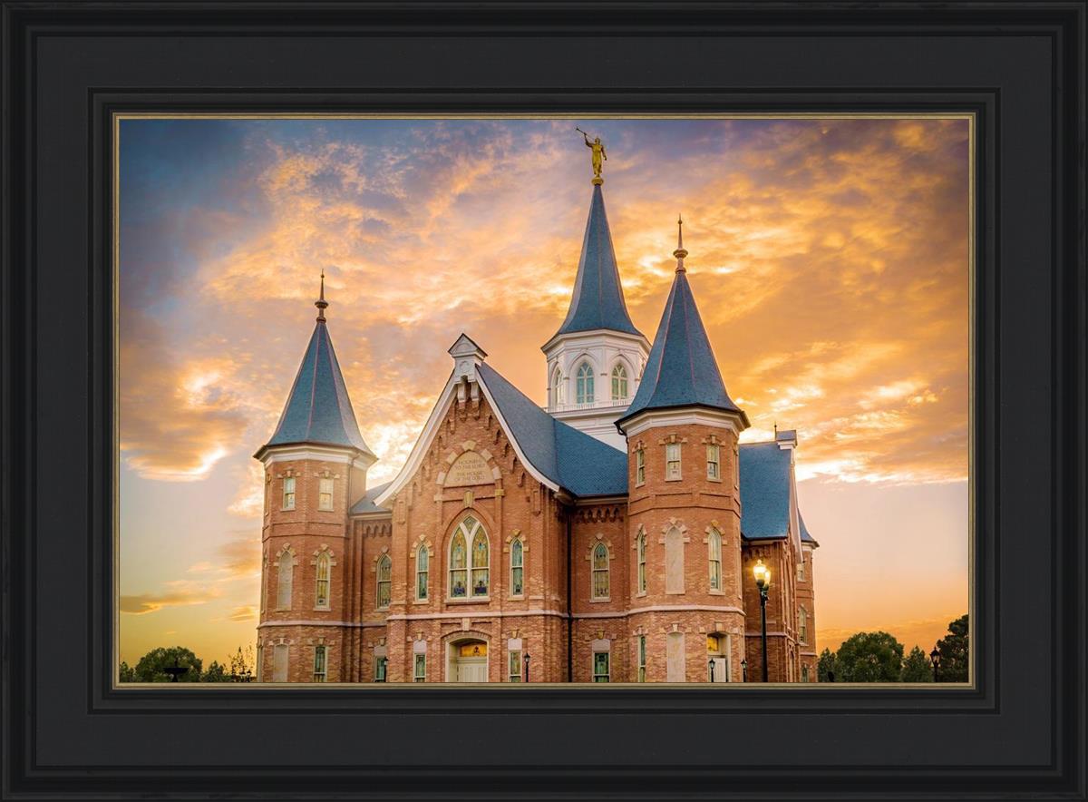 Provo City Center Temple - Golden Sunset