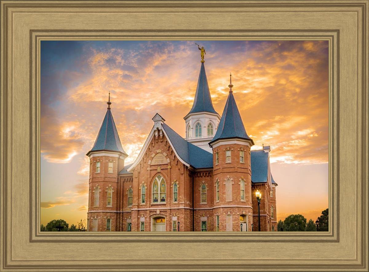 Provo City Center Temple - Golden Sunset