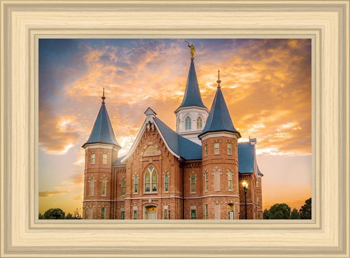 Provo City Center Temple - Golden Sunset