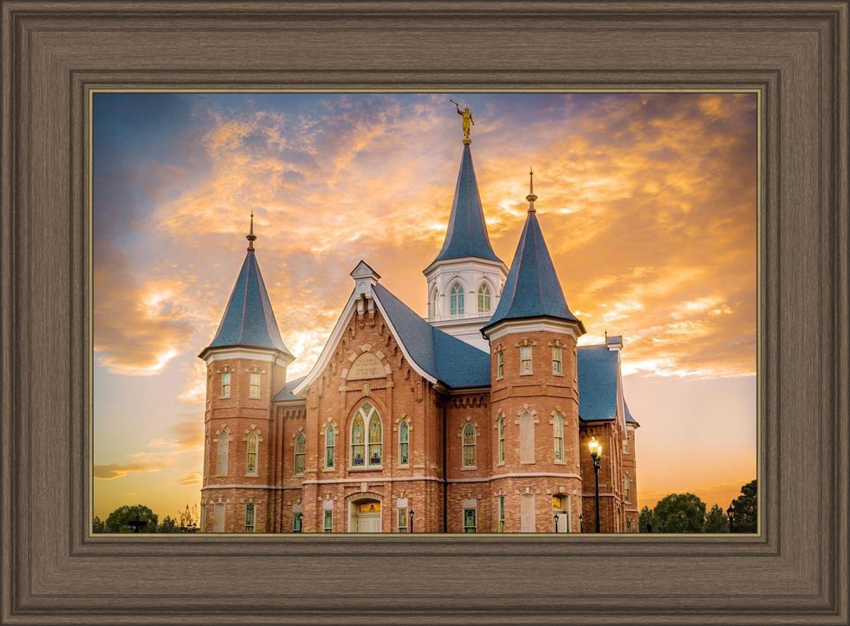 Provo City Center Temple - Golden Sunset