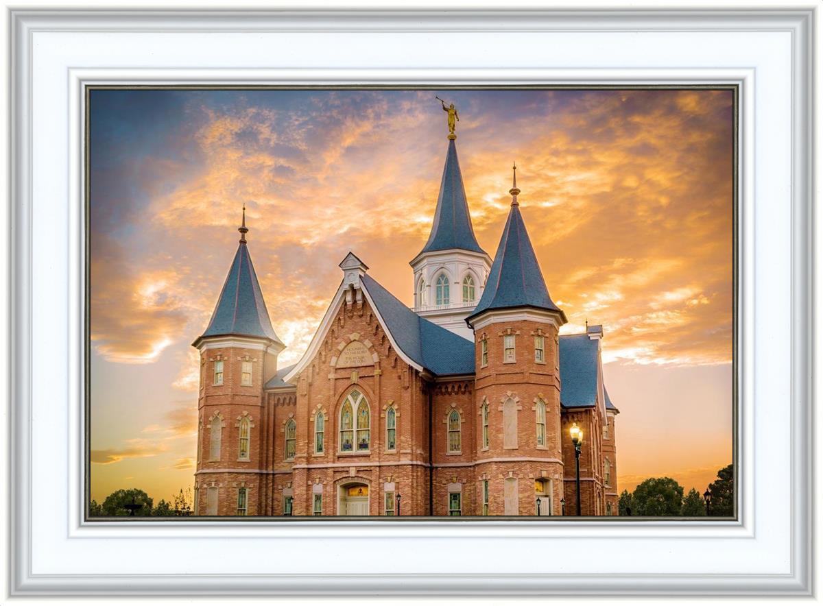 Provo City Center Temple - Golden Sunset