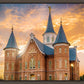 Provo City Center Temple - Golden Sunset