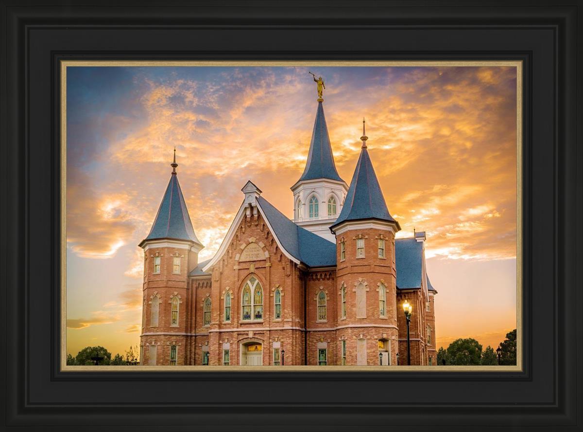 Provo City Center Temple - Golden Sunset