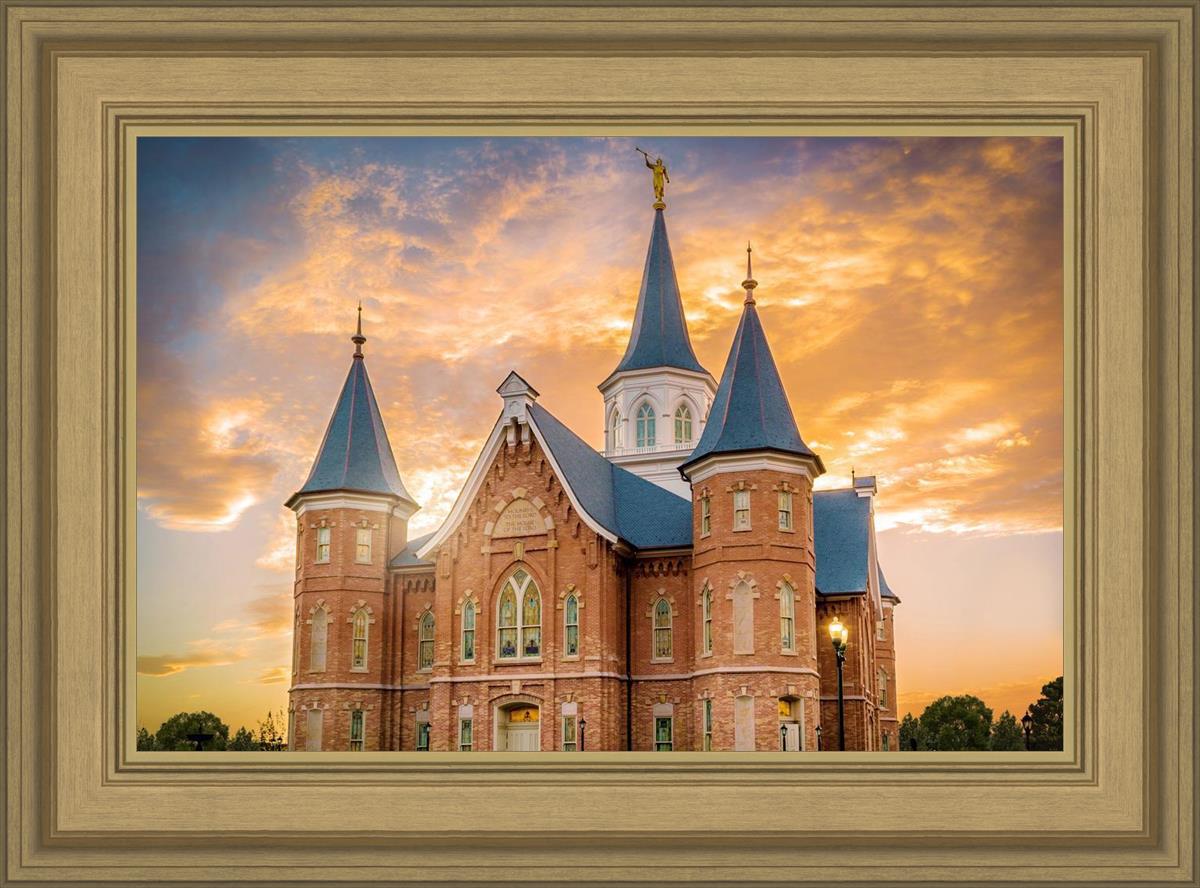 Provo City Center Temple - Golden Sunset