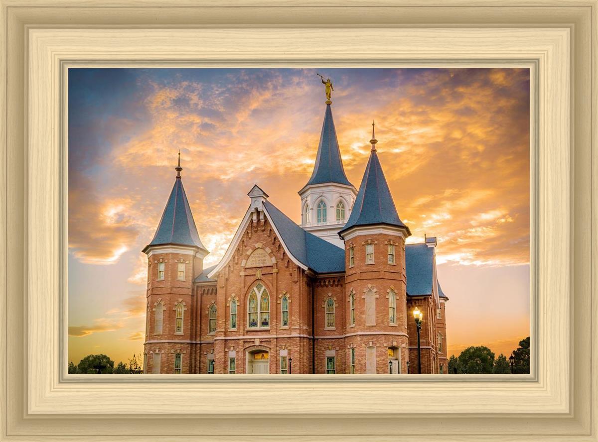 Provo City Center Temple - Golden Sunset