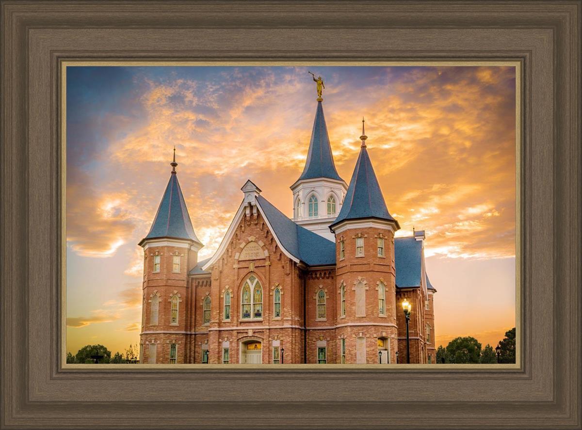 Provo City Center Temple - Golden Sunset