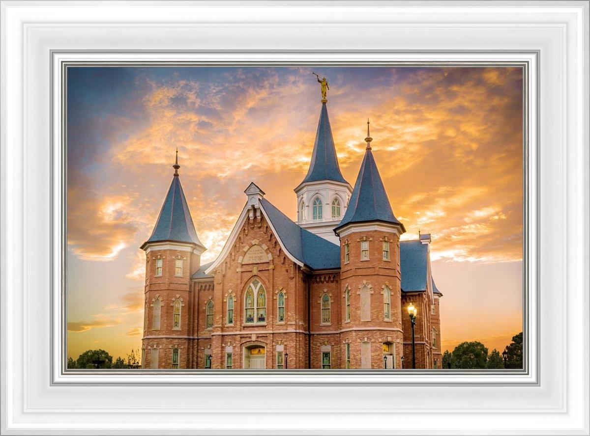 Provo City Center Temple - Golden Sunset