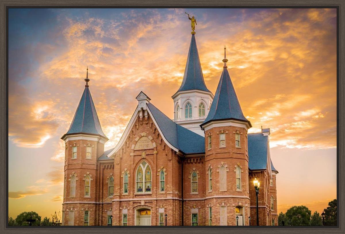 Provo City Center Temple - Golden Sunset