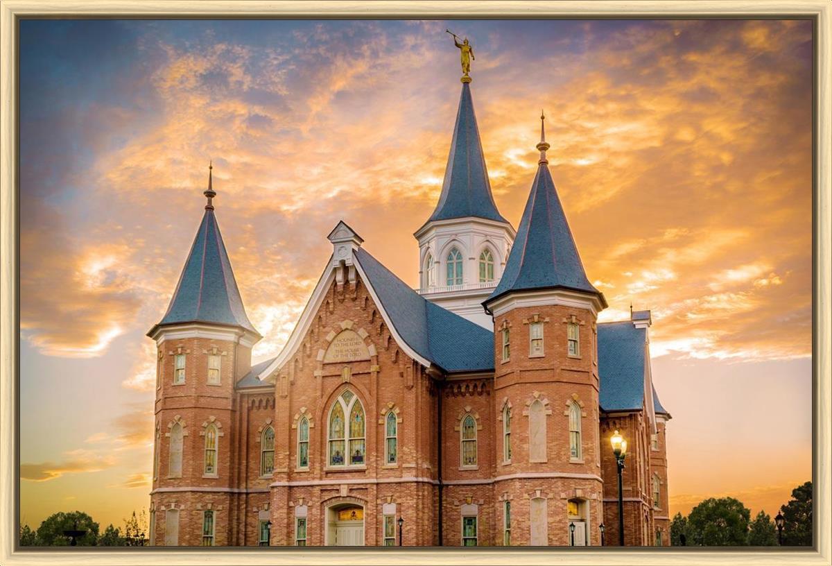 Provo City Center Temple - Golden Sunset